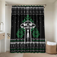 Alien Christmas Bathroom Set Xmas Holiday Patterns - Wonder Print Shop