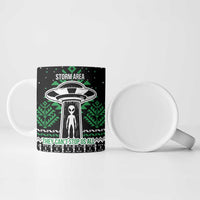 Alien Christmas Ceramic Mug Xmas Holiday Patterns - Wonder Print Shop