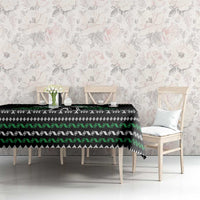 Alien Christmas Tablecloth Xmas Holiday Patterns - Wonder Print Shop