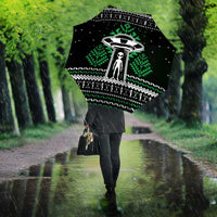 Alien Christmas Umbrella Xmas Holiday Patterns - Wonder Print Shop
