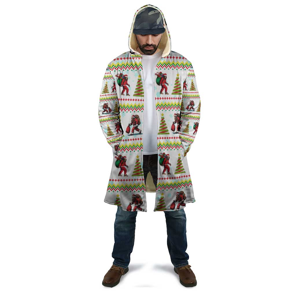 Amazing Bigfoot Christmas Cloak Xmas Holiday Patterns - Wonder Print Shop