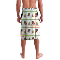 Amazing Bigfoot Christmas Lavalava Xmas Holiday Patterns - Wonder Print Shop