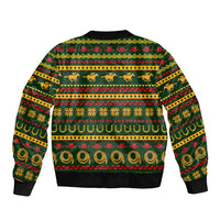 Amazing Cowboy Santa Claus Christmas Bomber Jacket Xmas Holiday Patterns - Wonder Print Shop