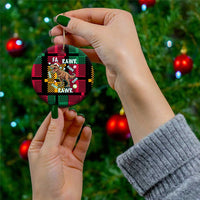 Christmas T Rex Rawr Rawr Rawr Ceramic Ornament Xmas Holiday Patterns - Wonder Print Shop