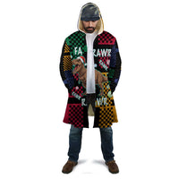 Christmas T Rex Rawr Rawr Rawr Cloak Xmas Holiday Patterns - Wonder Print Shop