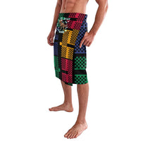 Christmas T Rex Rawr Rawr Rawr Lavalava Xmas Holiday Patterns - Wonder Print Shop
