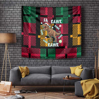 Christmas T Rex Rawr Rawr Rawr Tapestry Xmas Holiday Patterns - Wonder Print Shop