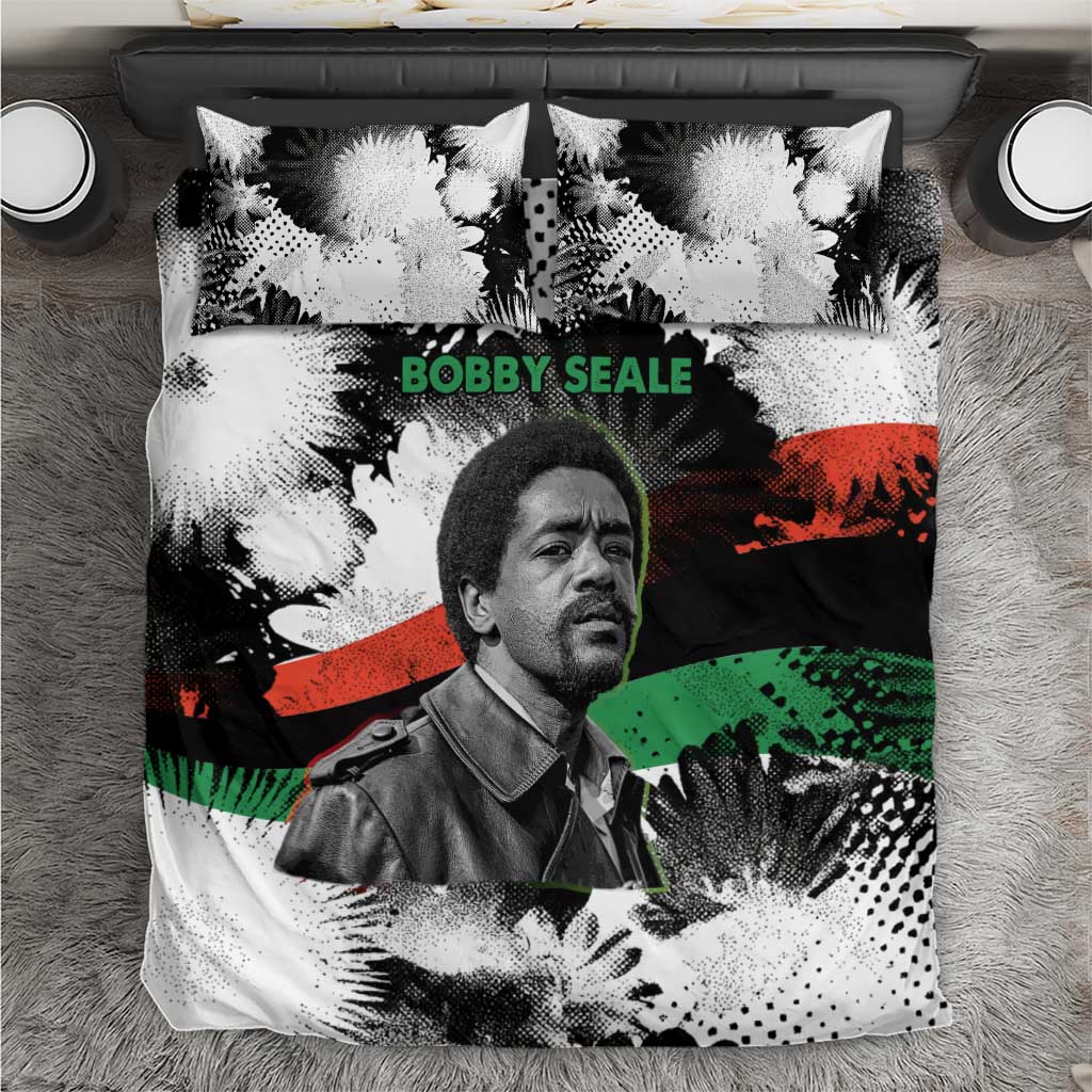 Bobby Seale Bedding Set Black Panther Artwork Solidarity Quote Revolutionary Civil Rights Tribute - Wonder Print Shop