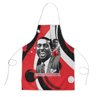 Stokely Carmichael Apron Abstract Design Black Power Text Civil Rights Activist - Wonder Print Shop