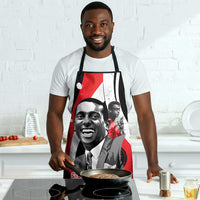 Stokely Carmichael Apron Abstract Design Black Power Text Civil Rights Activist - Wonder Print Shop