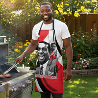 Stokely Carmichael Apron Abstract Design Black Power Text Civil Rights Activist - Wonder Print Shop