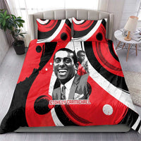 Stokely Carmichael Bedding Set Abstract Design Black Power Text Civil Rights Activist - Wonder Print Shop