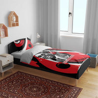 Stokely Carmichael Bedding Set Abstract Design Black Power Text Civil Rights Activist - Wonder Print Shop