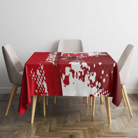 Personalized Turkey Football Tablecloth Turkish Flag Grey Wolf Skyline