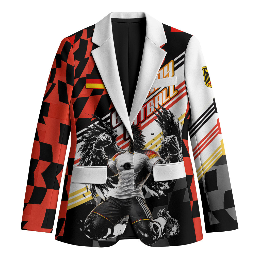 Personalized Germany Football Blazer Deutschland Power Eagle Mascot - Championship Spirit