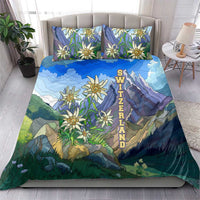 Edelweiss Flower Switzerland Mountain Bedding Set - Wonder Print Shop