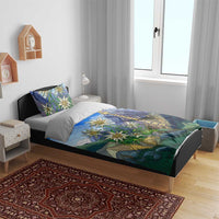 Edelweiss Flower Switzerland Mountain Bedding Set - Wonder Print Shop