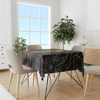 Personalized Skull and Darts Graphic Tablecloth with Neon Design - Wonder Print Shop
