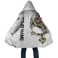 Personalized Camouflage Skull and American Flag Darts Cloak - Wonder Print Shop
