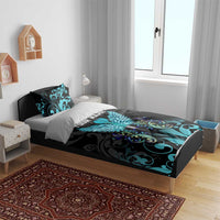 Personalized Elegant Wings and Dartboard Design Bedding Set with Swirling Floral Patterns - Wonder Print Shop
