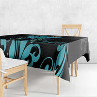 Personalized Elegant Wings and Dartboard Design Tablecloth with Swirling Floral Patterns - Wonder Print Shop