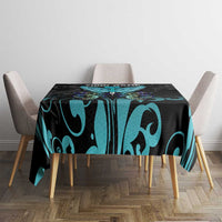 Personalized Elegant Wings and Dartboard Design Tablecloth with Swirling Floral Patterns - Wonder Print Shop