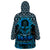 Fire Skull Wearable Blanket Hoodie Of Course I'm Going To Hell I'm Just Here To Pick You Up - Wonder Print Shop