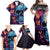 Fantasy Skull with Butterflies Family Matching Off Shoulder Maxi Dress and Hawaiian Shirt Love me or hate me i'm still gonna shine - Wonder Print Shop