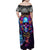 Fantasy Skull with Butterflies Family Matching Off Shoulder Maxi Dress and Hawaiian Shirt Love me or hate me i'm still gonna shine - Wonder Print Shop