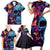 Fantasy Skull with Butterflies Family Matching Short Sleeve Bodycon Dress and Hawaiian Shirt Love me or hate me i'm still gonna shine - Wonder Print Shop