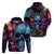 Fantasy Skull with Butterflies Hoodie Love me or hate me i'm still gonna shine - Wonder Print Shop