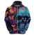 Fantasy Skull with Butterflies Hoodie Love me or hate me i'm still gonna shine - Wonder Print Shop