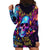 Fantasy Skull with Butterflies Hoodie Dress Love me or hate me i'm still gonna shine - Wonder Print Shop