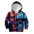 Fantasy Skull with Butterflies Kid Hoodie Love me or hate me i'm still gonna shine - Wonder Print Shop