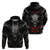 Demon Skull Hoodie Always be yourself unless you can be a Dragon then always be a Dragon - Wonder Print Shop