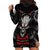 Demon Skull Hoodie Dress Always be yourself unless you can be a Dragon then always be a Dragon - Wonder Print Shop