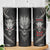 Demon Skull Skinny Tumbler Always be yourself unless you can be a Dragon then always be a Dragon