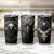 Viking Raven Tumbler Cup Viking Blood Runs Through My Veins