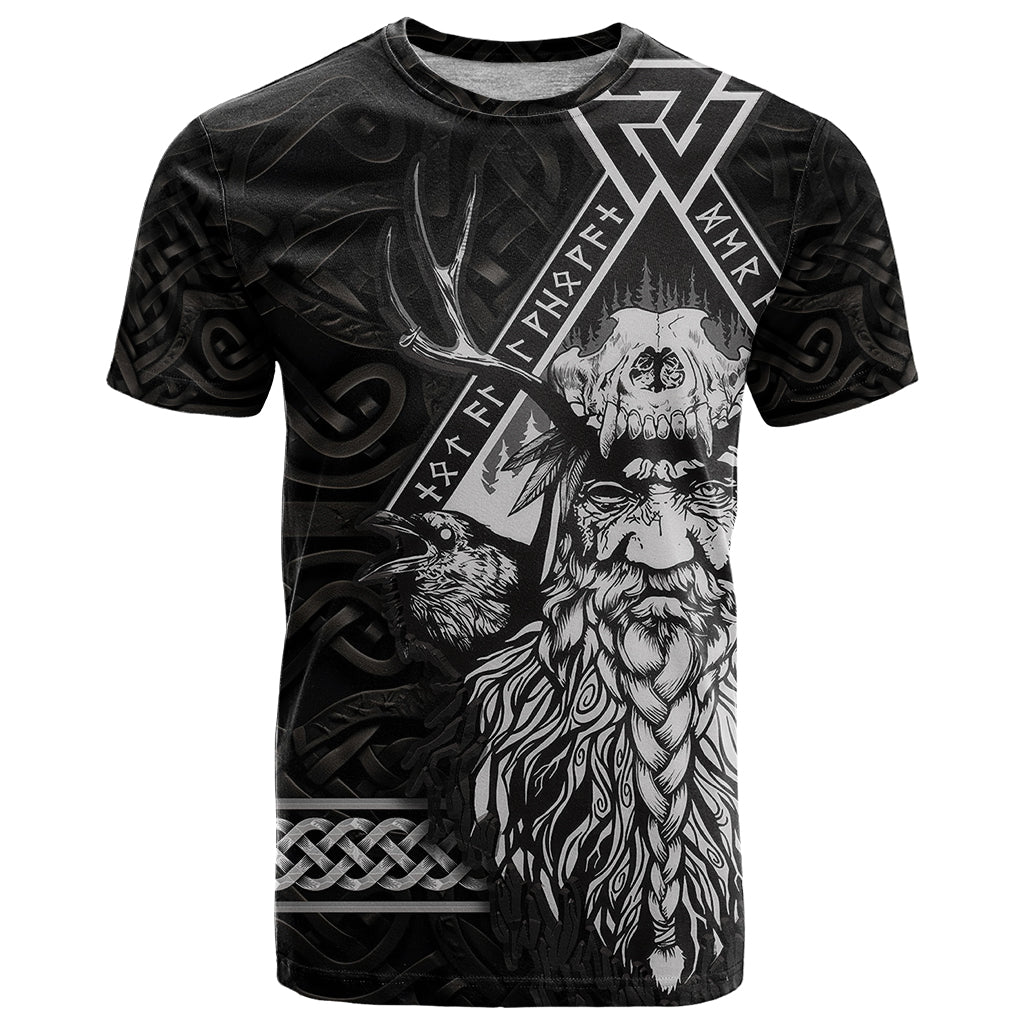 Viking T Shirt Norse Enigma Odin's Vision - Wonder Print Shop