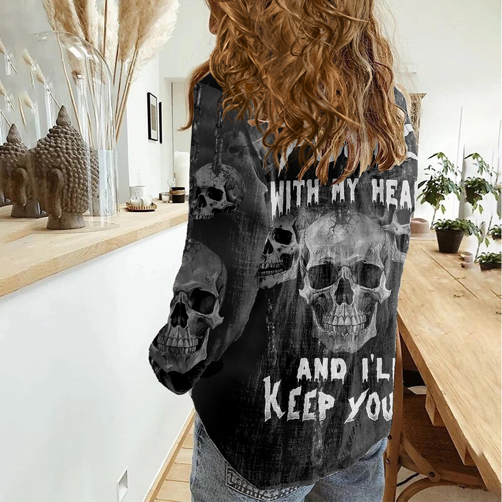 skull-women-casual-shirt-ill-keep-you