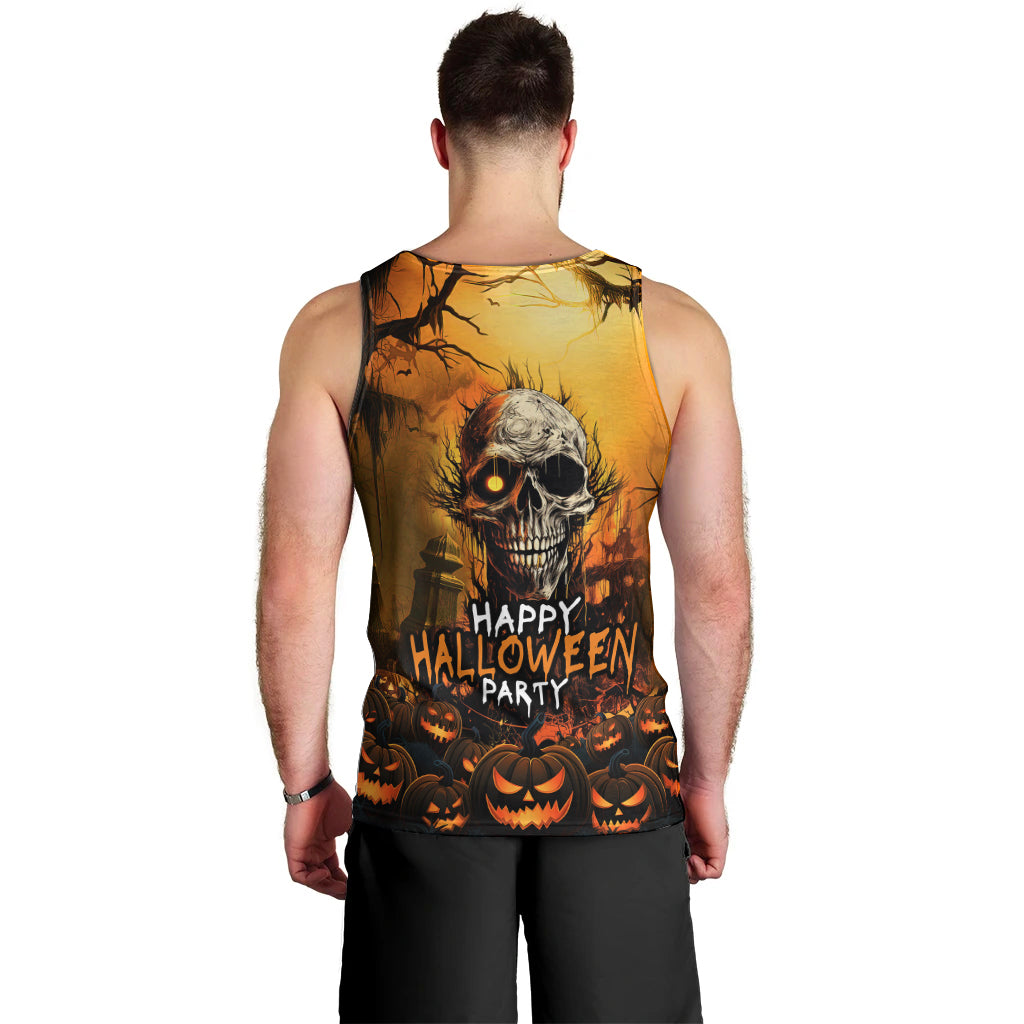 Happy Halloween Party Men Tank Top - Wonder Print Shop