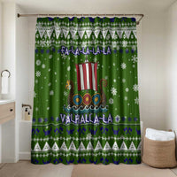 Amazing Viking Christmas Bathroom Set Xmas Holiday Patterns - Wonder Print Shop