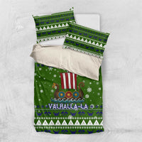Amazing Viking Christmas Bedding Set Xmas Holiday Patterns - Wonder Print Shop