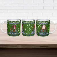 Amazing Viking Christmas Ceramic Mug Xmas Holiday Patterns - Wonder Print Shop