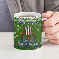 Amazing Viking Christmas Ceramic Mug Xmas Holiday Patterns - Wonder Print Shop