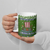 Amazing Viking Christmas Ceramic Mug Xmas Holiday Patterns - Wonder Print Shop