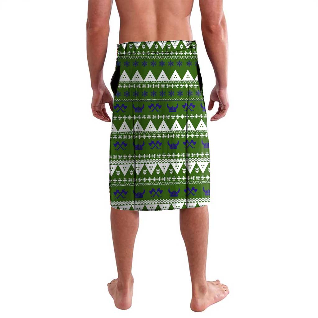 Amazing Viking Christmas Lavalava Xmas Holiday Patterns - Wonder Print Shop