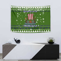 Amazing Viking Christmas Tapestry Xmas Holiday Patterns - Wonder Print Shop