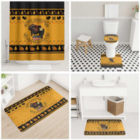 Americans Turkey Hunting Thanksgiving Christmas Bathroom Set Xmas Holiday Patterns - Wonder Print Shop
