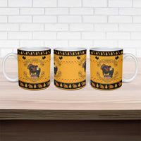 Americans Turkey Hunting Thanksgiving Christmas Ceramic Mug Xmas Holiday Patterns - Wonder Print Shop